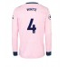 Cheap Arsenal Benjamin White #4 Third Football Shirt 2022-23 Long Sleeve